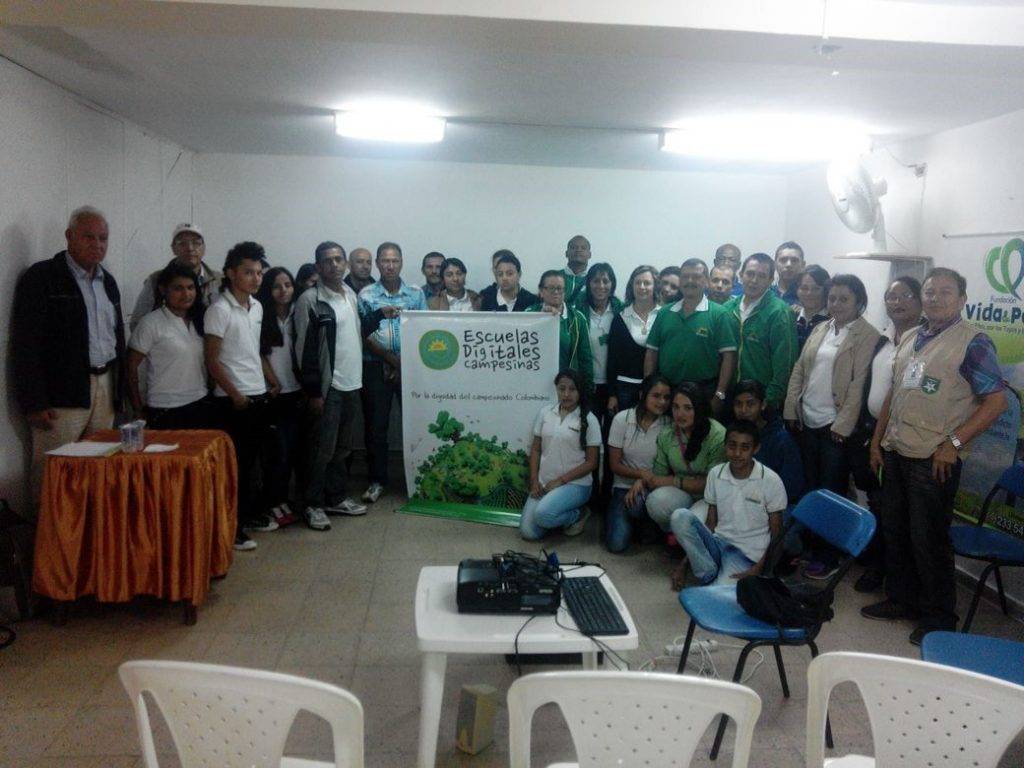 Avanzan las Escuelas Digitales Campesinas en Antioquia